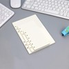 180 Sheets A6 Refill Paper Lined, BetterJonny Refillable Refill Paper