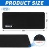 2PCS Non-Slip Rowing Machine Mats Protect Hardwood Floor Carpet