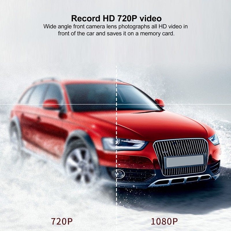 Dash Cam Car Front Dashboard HD 1080P Camera Recorder with