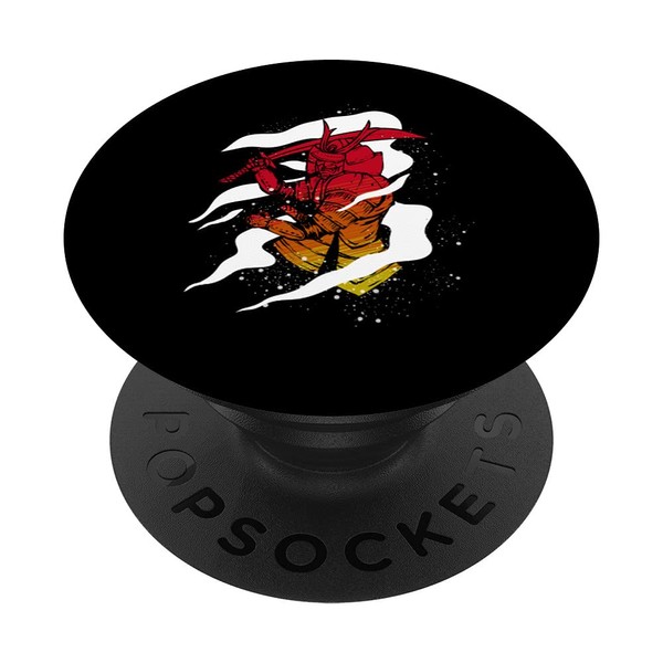 Martial Arts Samurai Katana Geschenk PopSockets mit austauschbarem PopGrip