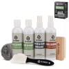 SILVERDEW 7PCS Shoe Cleaning Kit, 2 Bottles Shoe Cleaner, Deodorizer,