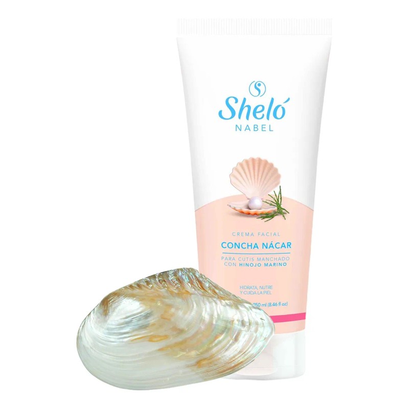 Crema Facial Concha Nacar + Jabón Leche De Burra, Aclarante