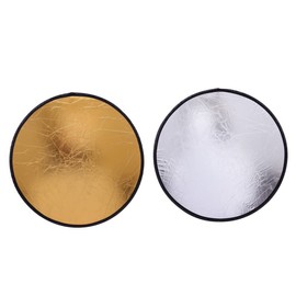 CIYODO Reflector Fill Light Plate Set 1 Photography Reflector Disc 30cm Compact for Outdoor/Indoor
