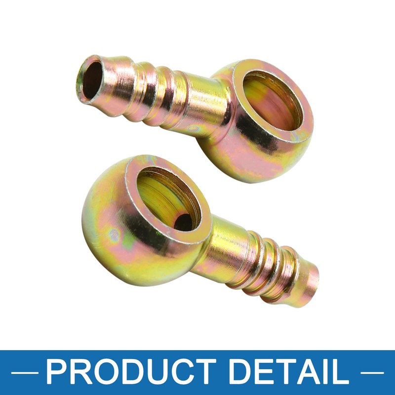 A ABSOPRO 2 x Car Inner Diameter 10 mm Hose