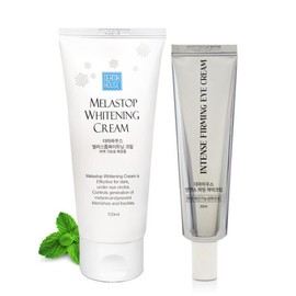 Whitening Large Capacity Cream 120ml + Intense Firming Eye Cream 30ml / Whitening, Spot Care / Wrinkle Improvement Function for Eyes, Mouth, and Neck / 화이트닝 대용량 크림120ml+인텐스 퍼밍 아이크림30ml 미백 잡티관리눈가 입가 목주름 주름개선기능성