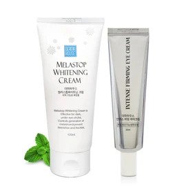 Whitening Large Capacity Cream 120ml + Intense Firming Eye Cream 30ml / Whitening, Spot Care / Wrinkle Improvement Function for Eyes, Mouth, and Neck / 화이트닝 대용량 크림120ml+인텐스 퍼밍 아이크림30ml 미백 잡티관리눈가 입가 목주름 주름개선기능성