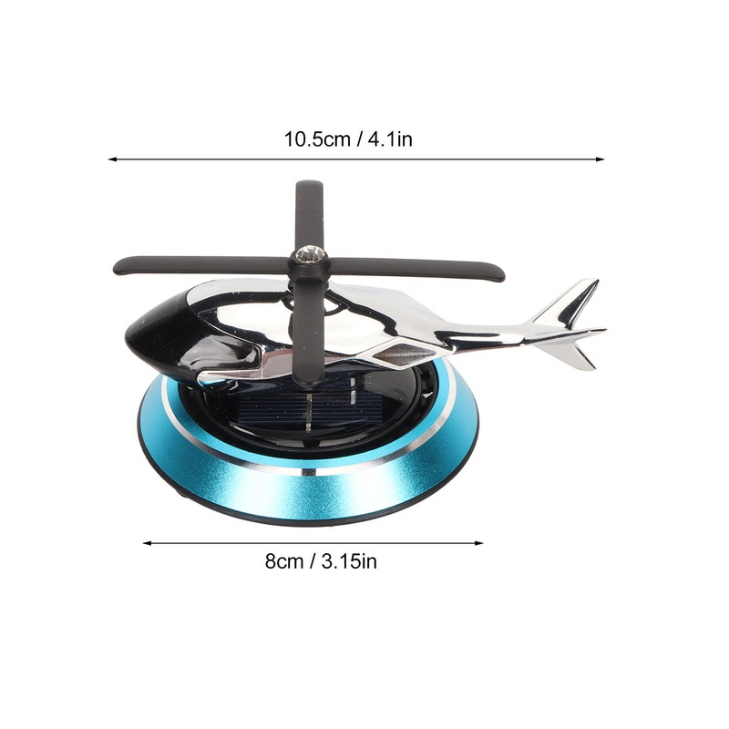 Car Air Fresheners with Solar Rotating Relieve Stress Purifie Odors