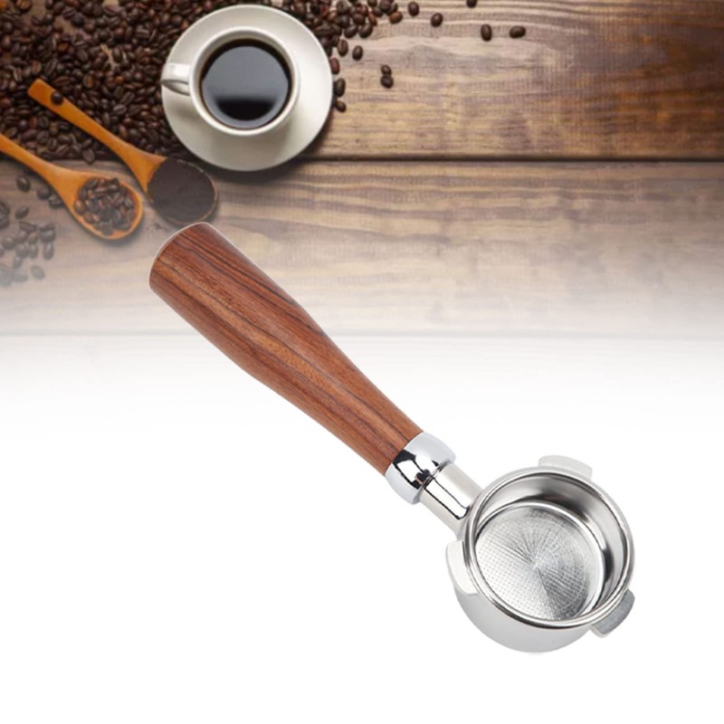 Pssopp Portafiltro sin Fondo 54mm, Portafiltro Naked con Mango de