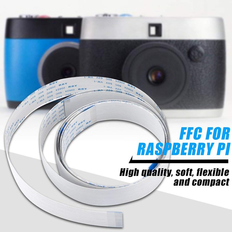 Fdit - Juego de 3 unidades de cable plano flexible