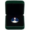 Small Single Velvet Pin Display Box Case for Gift Badges