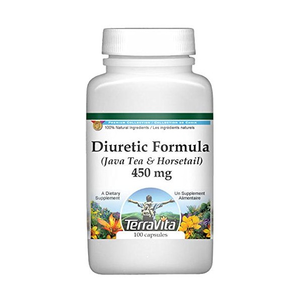 Diuretic Formula - Java Tea and Horsetail - 450 mg