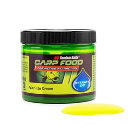 Tandem Baits Carp Food Attract Dip Vanilla & Cream, Carp Fishing without Effort, Bait for Large Fish Fishing, Carp Accessories for Professionals & Hobby Anglers, 100 ml