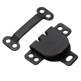 Lakesstory Sewing Hooks and Eyes Closure for Bra Trousers Skirt Dress Metal Black Hooks & Eyes Sewing DIY Craft - 4 Sets in a Pack