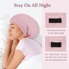 OLESILK Silk Sleep-Cap for Women, Silk-Bonnet Sleeping for Curly Hair,