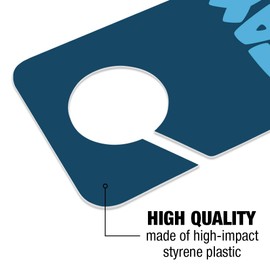 Year Without a Santa Claus Stay Cool Plastic Door Knob Hanger Sign - Image