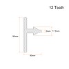 uxcell Chuck Key 6mm Pilot 12 Teeth for 1.5-13mm Drill