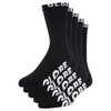 Globe Blackout 5 Pair Men's Socks, Black, FR: M (Manufacturer