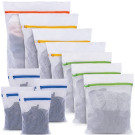 BoxLegend Laundry Net for Washing Machine, Pack of 11, Laundry Bag with Zip, Laundry Bag for Bra, Travel, Shoes, Suitcase, Socks