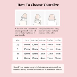 Hanakoko Press on Nails Handmade Nails 3D Press on Nails Short Medium Oval Almond Nails Fake Nails Glitter Cat Eye Nails Gel Nails Durable Reusable False Nails 10 Pcs (Seaside Orchid, S)