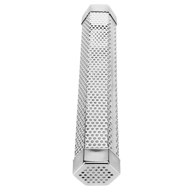 12 Inch Smoker Tube Rhombus Stainless Steel Pellet Smoker Tube