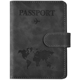 Cozy Core Passport Holder Cover Wallet Case for Travel Must Haves Accessories,RFID Blocking Travelling Wallet Holder for ID, Credit, Business Cards, and Boarding Passes