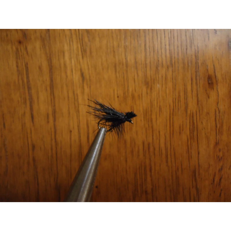 Unbranded Black Caddis Fly Size 16