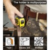 Leather Tape Measure Holder for Belt/Tape Measure Belt Clip/Low-Profile Design