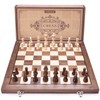 AMEROUS 15 Inches Magnetic Wooden Chess Set with 2 Extra