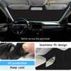 KBOISE Car Windshield Sun Shade, Innovative No-Light-Pass Technology for Maximum