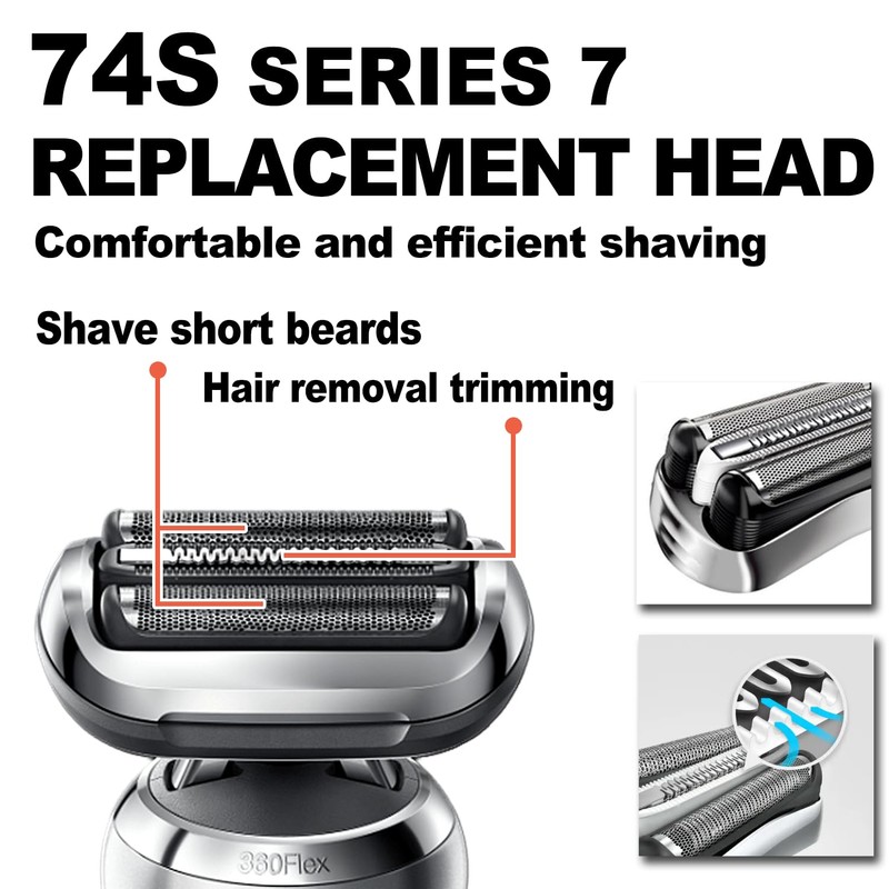 74S Series 7 Electric Shaver Replacement Head 2PC