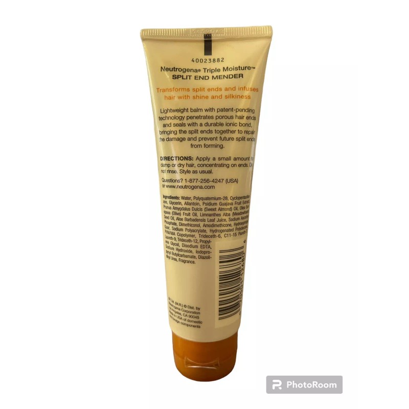Neutrogena Triple Moisture Split End Mender 3.0 FL. OZ. (1)