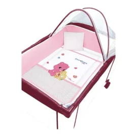 BabyBaby Set De Edredón Para Cuna Viajera Modelo Ositos Cariñositos