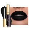 Depuplum Black Lipstick Matte for Women, Long Lasting Lipstick Smudge