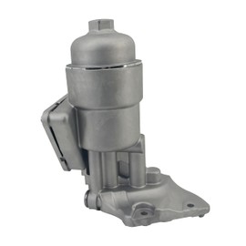 [LSHDLAM] 26300-3CAB0 Oil Filter Housing Assembly, Aluminum Engine Oil Cooler, Compatible with KiaSedonaCadenza Sorento, Hyundai Santa Fe Azera 3.3L 3.5L V6 2012-2019,Replace 26300-3CAB1