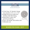 RSVP International Endurance Kitchen Collection, Pastry Baking Accessories, Beaded Chain,