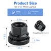 Set of 32 Wheel Lug Nuts Replacement for Ford F250