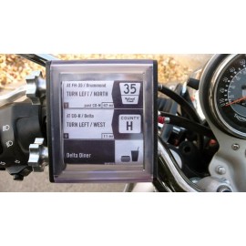 Moose Racing Enduro Side Load Route Sheet Map Directions Holder  DRZ RMZ CRF KLR
