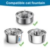 Cat Water Fountain Filters, Cat Fountain Replacement Filters for 2.0L/67oz