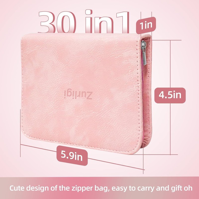 Zurligi 30 in 1 Manicure Kit Nail Clipper Pedicure Tools,