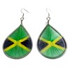 Jamaica Flag Earrings