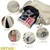Bitcuem Shoulder Bag, Large Capacity, Canvas, 3-Way Bag, Backpack, Tote