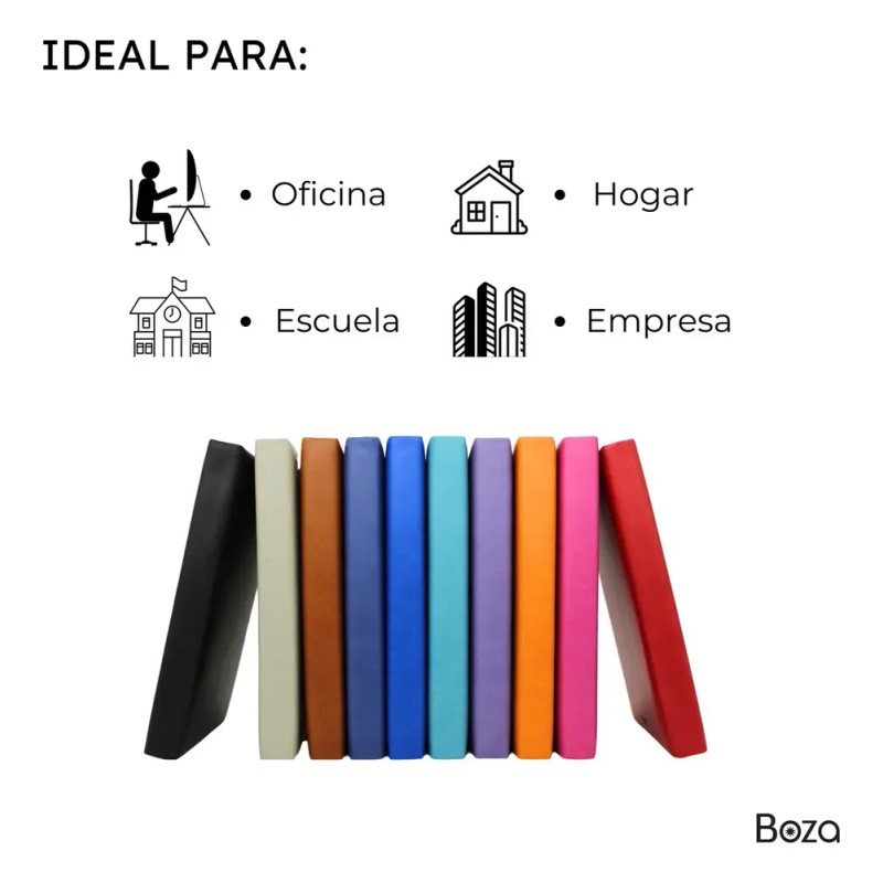 Agenda Boza Diaria Planificadora Ejecutiva Organizadora Año 2026 Portada Gris