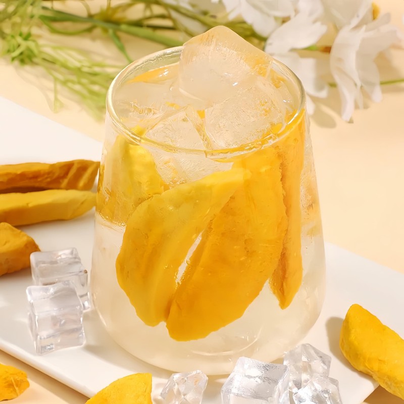 Freeze-Dried Mango Bites in Resealable Jar | Unsweetened | Gluten-Free
