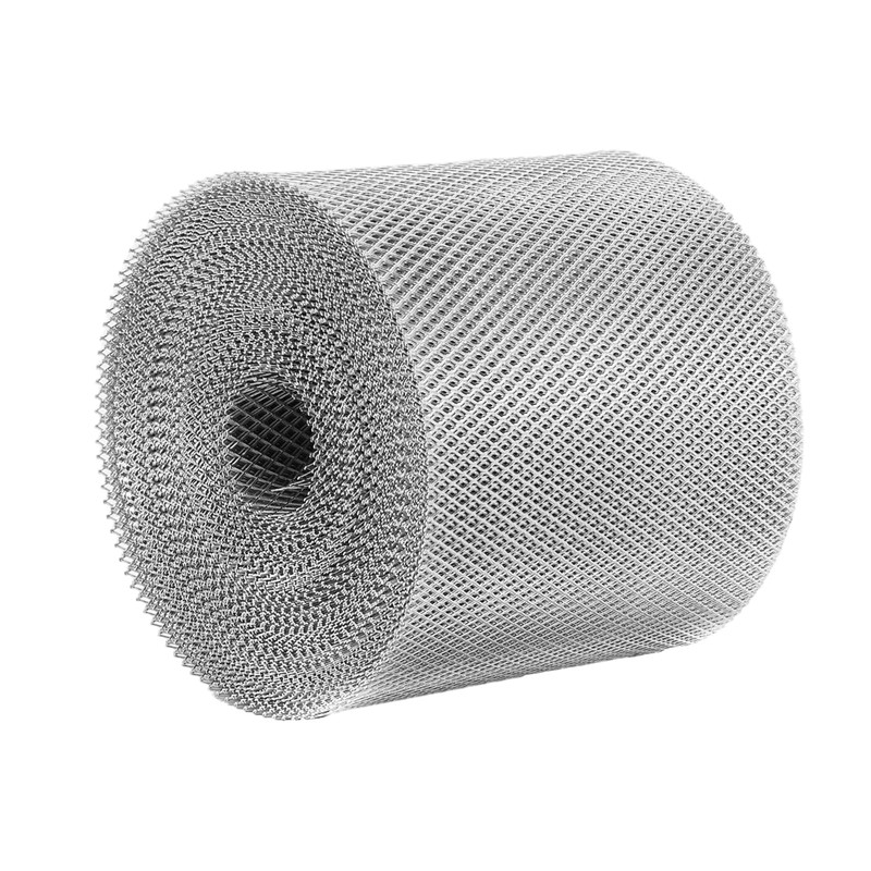 DYNAMI 5 Inch x 100 Ft Aluminum Gutter Guard Mesh,Aluminum
