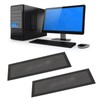 2pcs Magnetic Dust Filter PC, Computer Fan Filter Grills PVC,