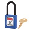 Master Lock 406BLU Dielectric Thermoplastic Safety Padlock for Electrical Installation,