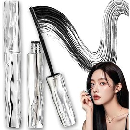 Laidanyou Mascara, 2025 New Small Steel Mascara, Waterproof, Long-Lasting, Smudge-Proof, Black, For Eyelashes Become Longer and Thicker