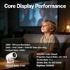 [Built-in Apps]Mini Projector with WiFi and Bluetooth,Portable Projector 4K Support