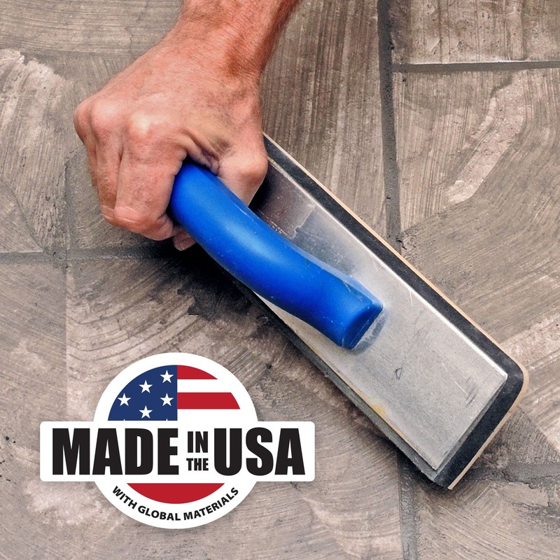 MARSHALLTOWN 9 x 4 Inch Gum Rubber Tilers Float, Durasoft