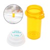 Beavorty 10Pcs Small Pill Bottles with Caps Reusable Medication Vial